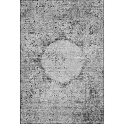 Premium Machine Washable Mayfield AMF675 Gray 5' x 7'6" Rug
