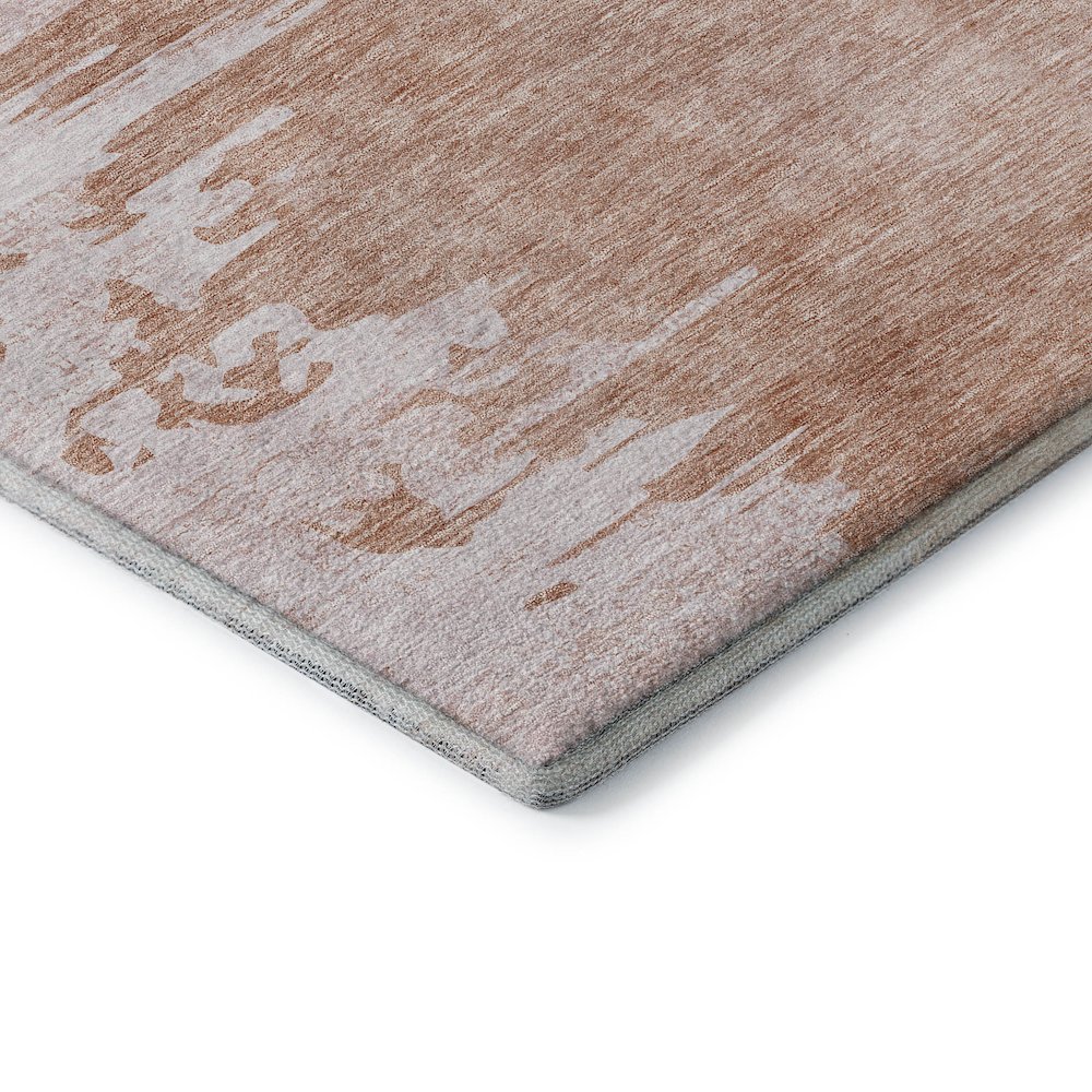 Premium Machine Washable Mayfield AMF705 Terracotta 2'6" x 3'10" Rug
