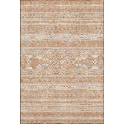 Premium Machine Washable Mayfield AMF714 Copper 5' x 7'6" Rug