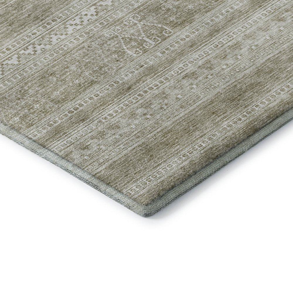 Premium Machine Washable Mayfield AMF714 Khaki 2'6" x 3'10" Rug