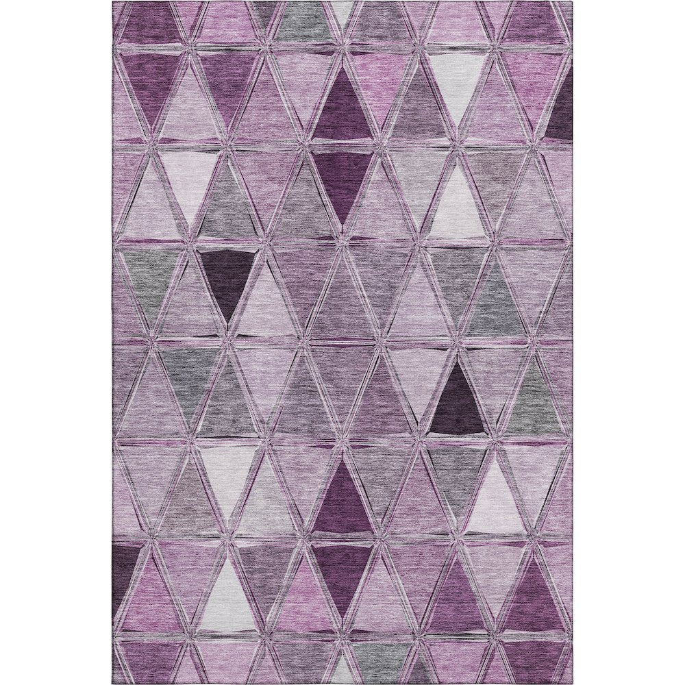 Premium Machine Washable Mayfield AMF722 Merlot 5' x 7'6" Rug