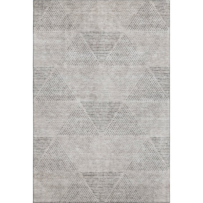 Premium Machine Washable Mayfield AMF777 Taupe 5' x 7'6" Rug