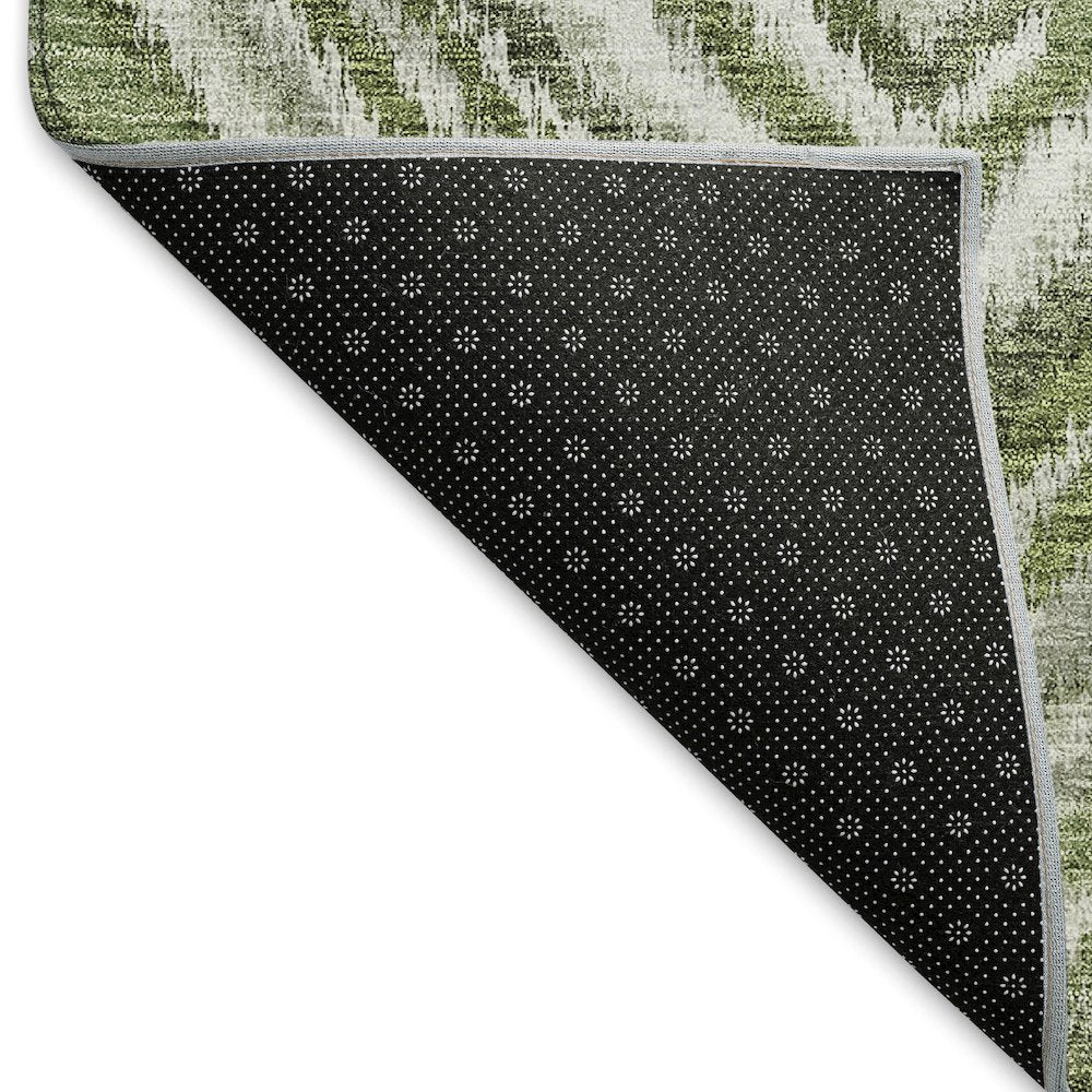 Premium Machine Washable Mayfield AMF781 Aloe 2'6" x 3'10" Rug