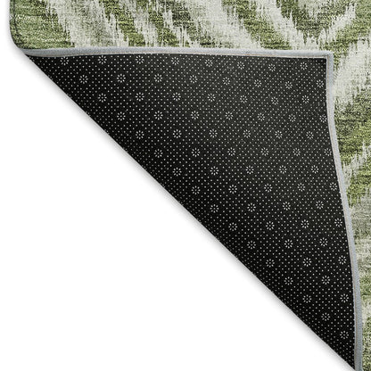 Premium Machine Washable Mayfield AMF781 Aloe 2'6" x 3'10" Rug