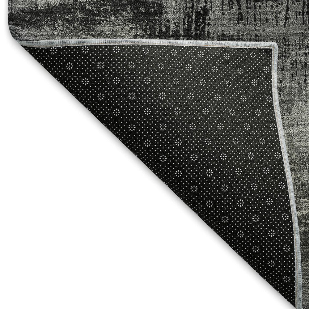 Premium Machine Washable Mayfield AMF792 Gray 2'6" x 3'10" Rug