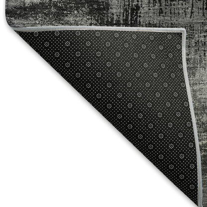 Premium Machine Washable Mayfield AMF792 Gray 2'6" x 3'10" Rug