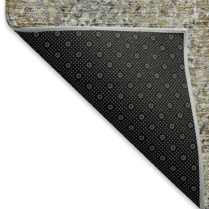 Premium Machine Washable Mayfield AMF840 Brown 2'6" x 3'10" Rug