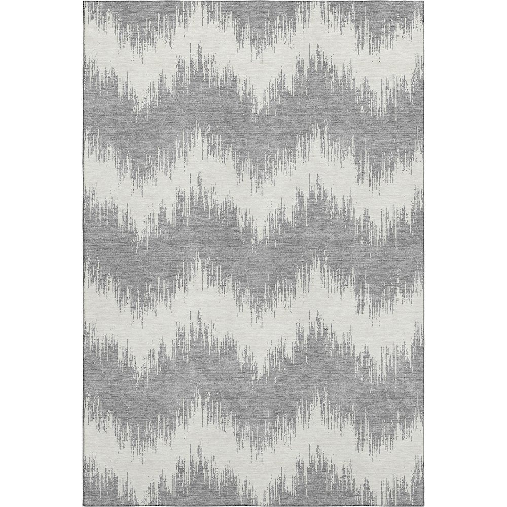 Premium Machine Washable Mayfield AMF880 Gray 5' x 7'6" Rug