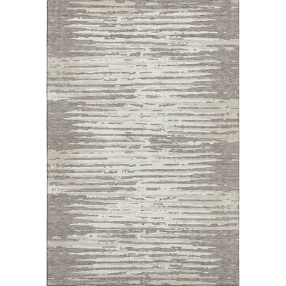 Premium Machine Washable Mayfield AMF888 Taupe 5' x 7'6" Rug