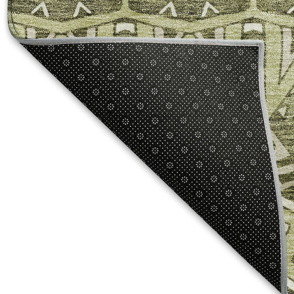 Premium Machine Washable Mayfield AMF909 Aloe 2'6" x 3'10" Rug