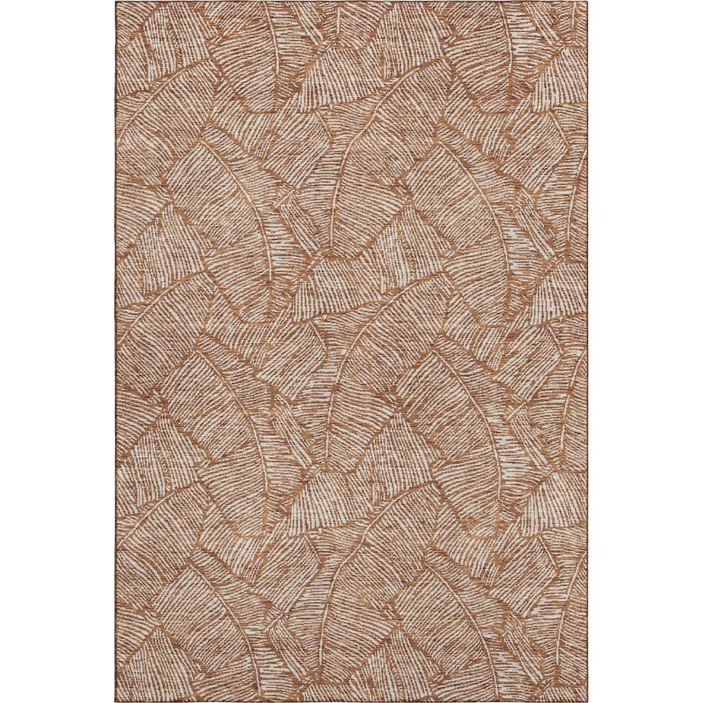 Premium Machine Washable Mayfield AMF913 Paprika 5' x 7'6" Rug