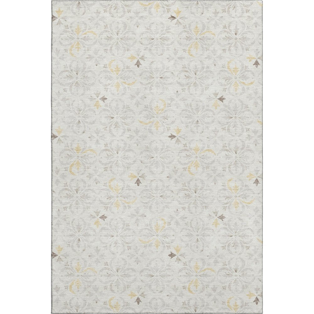 Premium Machine Washable Mayfield AMF930 Ivory 5' x 7'6" Rug