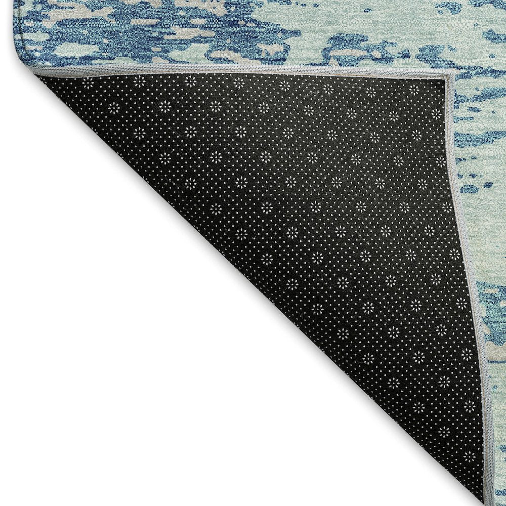 Premium Machine Washable Mayfield AMF946 Teal 2'6" x 3'10" Rug