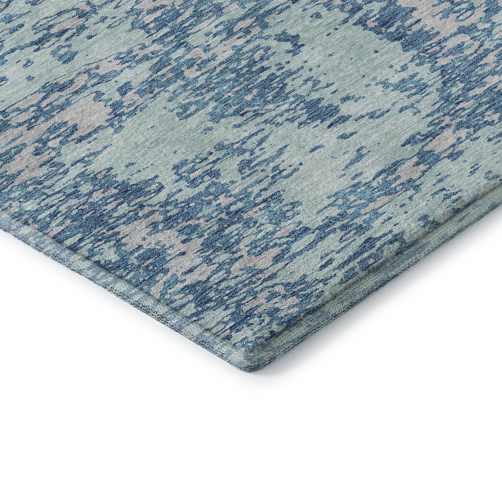 Premium Machine Washable Mayfield AMF946 Teal 2'6" x 3'10" Rug