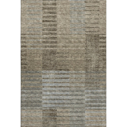 Premium Machine Washable Mayfield AMF954 Taupe 5' x 7'6" Rug