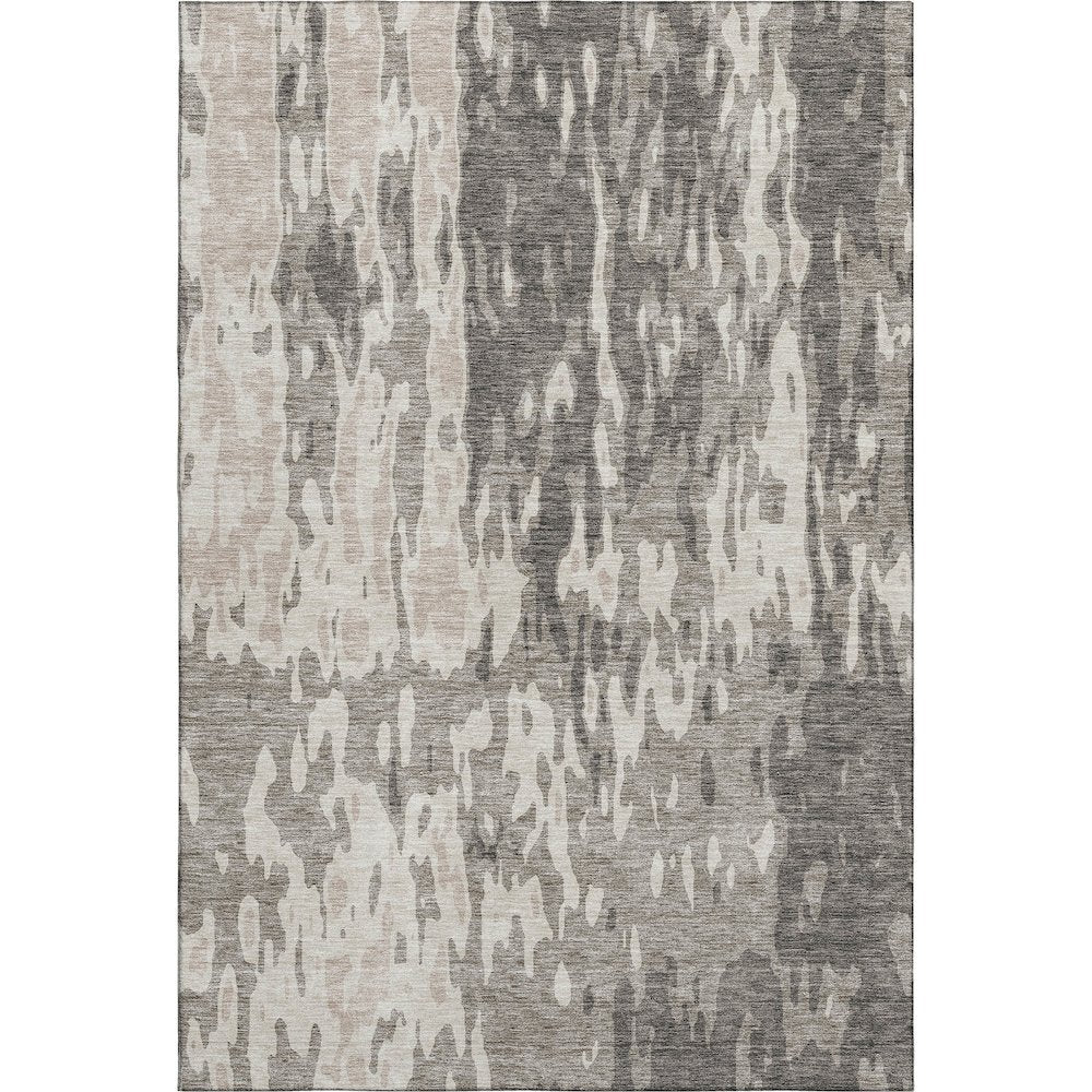 Premium Machine Washable Mayfield AMF957 Taupe 5' x 7'6" Rug