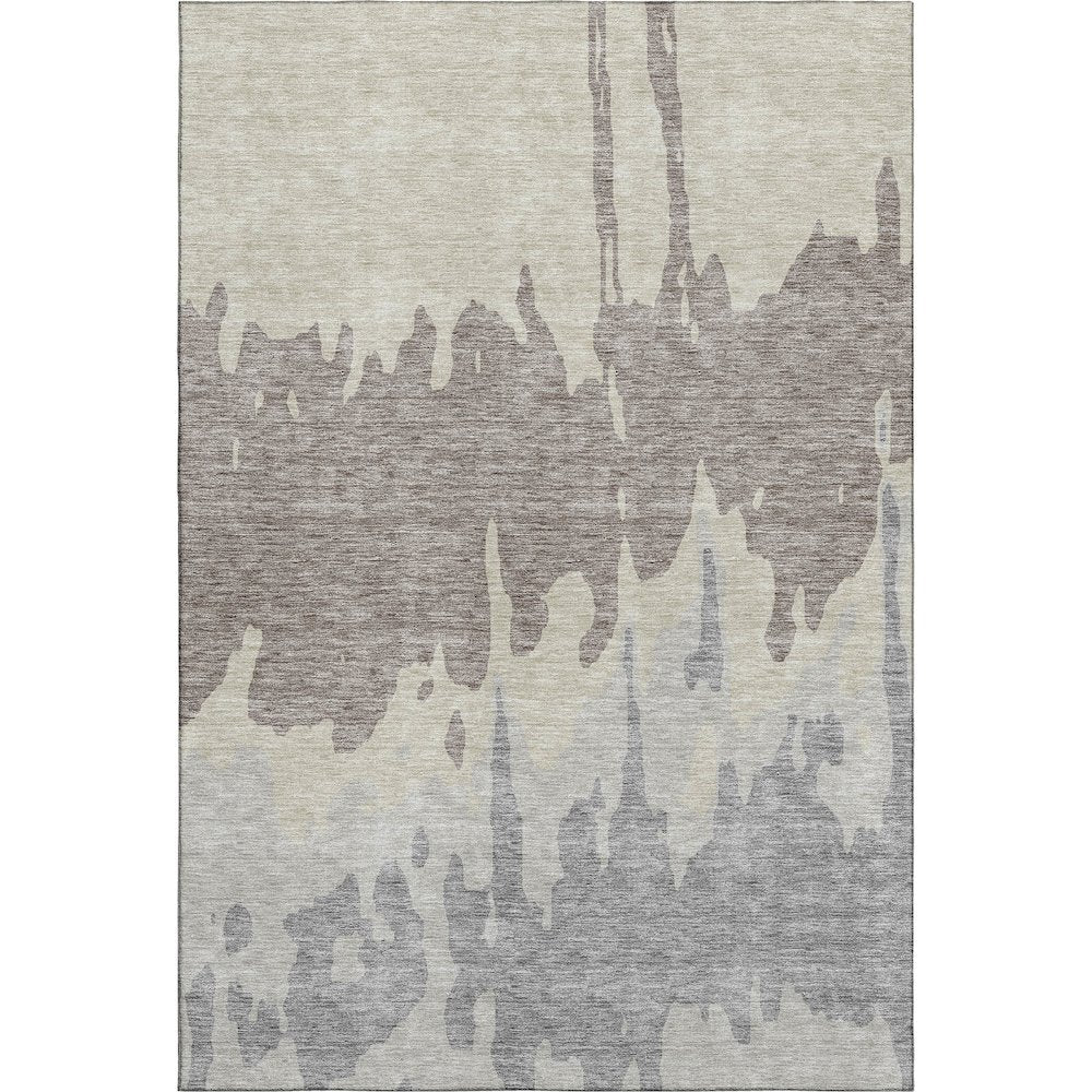 Premium Machine Washable Mayfield AMF961 Taupe 5' x 7'6" Rug