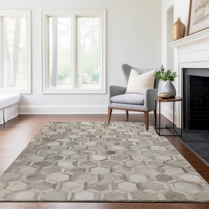 Premium Machine Washable Mayfield  Gray 5' x 7'6" Rug