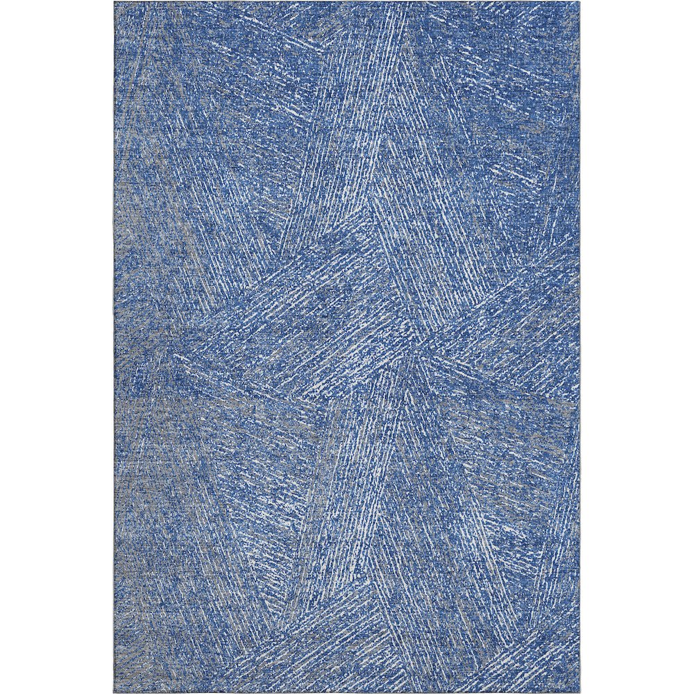 Premium Machine Washable Mayfield AMF991 Navy 5' x 7'6" Rug