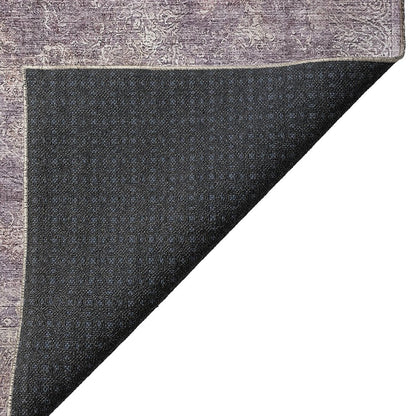 Luxury Washable Indoor/Outdoor Burano Plum 2'6" x 3'10" Rug