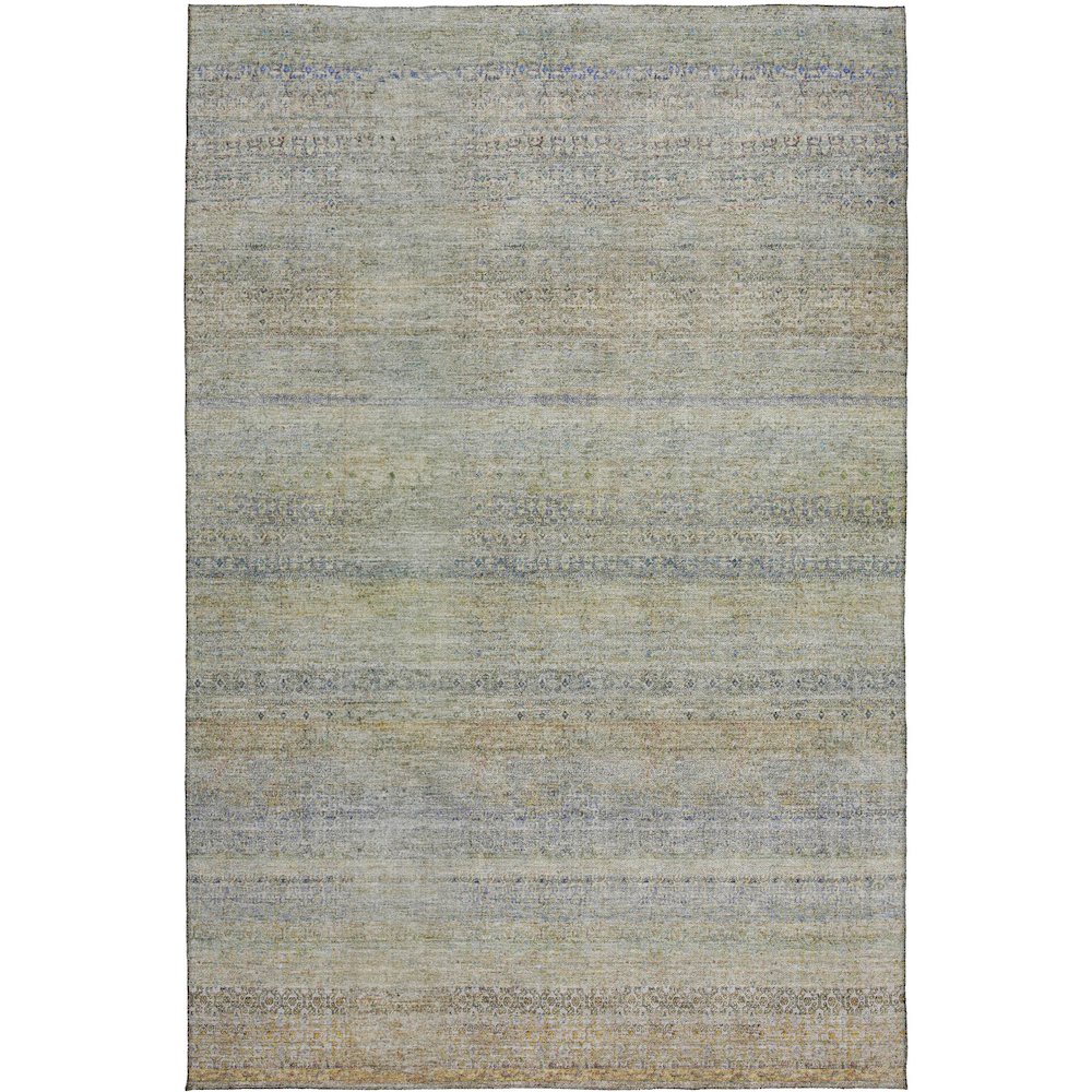 Luxury Washable Indoor/Outdoor Burano Seafoam 5' x 7'6" Rug