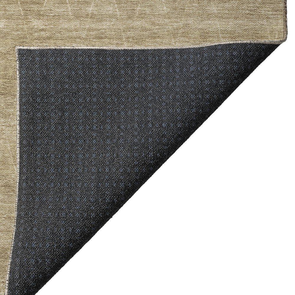Luxury Washable Indoor/Outdoor Burano Wheat 2'6" x 3'10" Rug