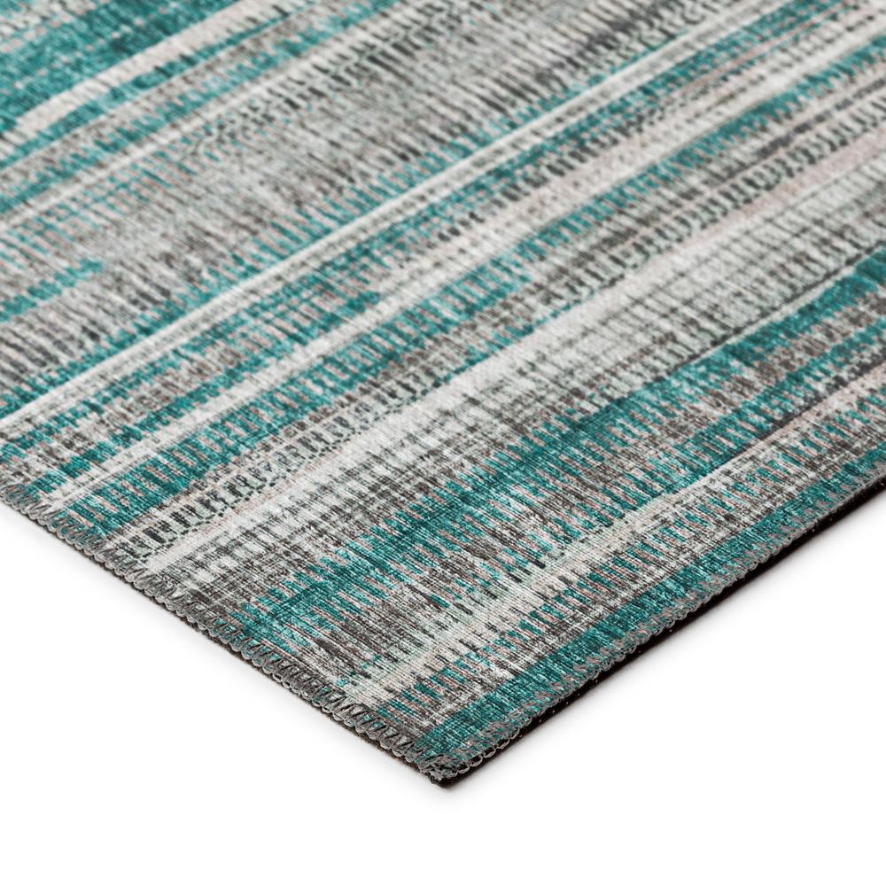 Waverly Peacock Contemporary Striped 10' x 14' Area Rug Peacock AWA31