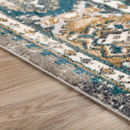 Karma KM22 Charcoal 3'3" x 5'1" Rug