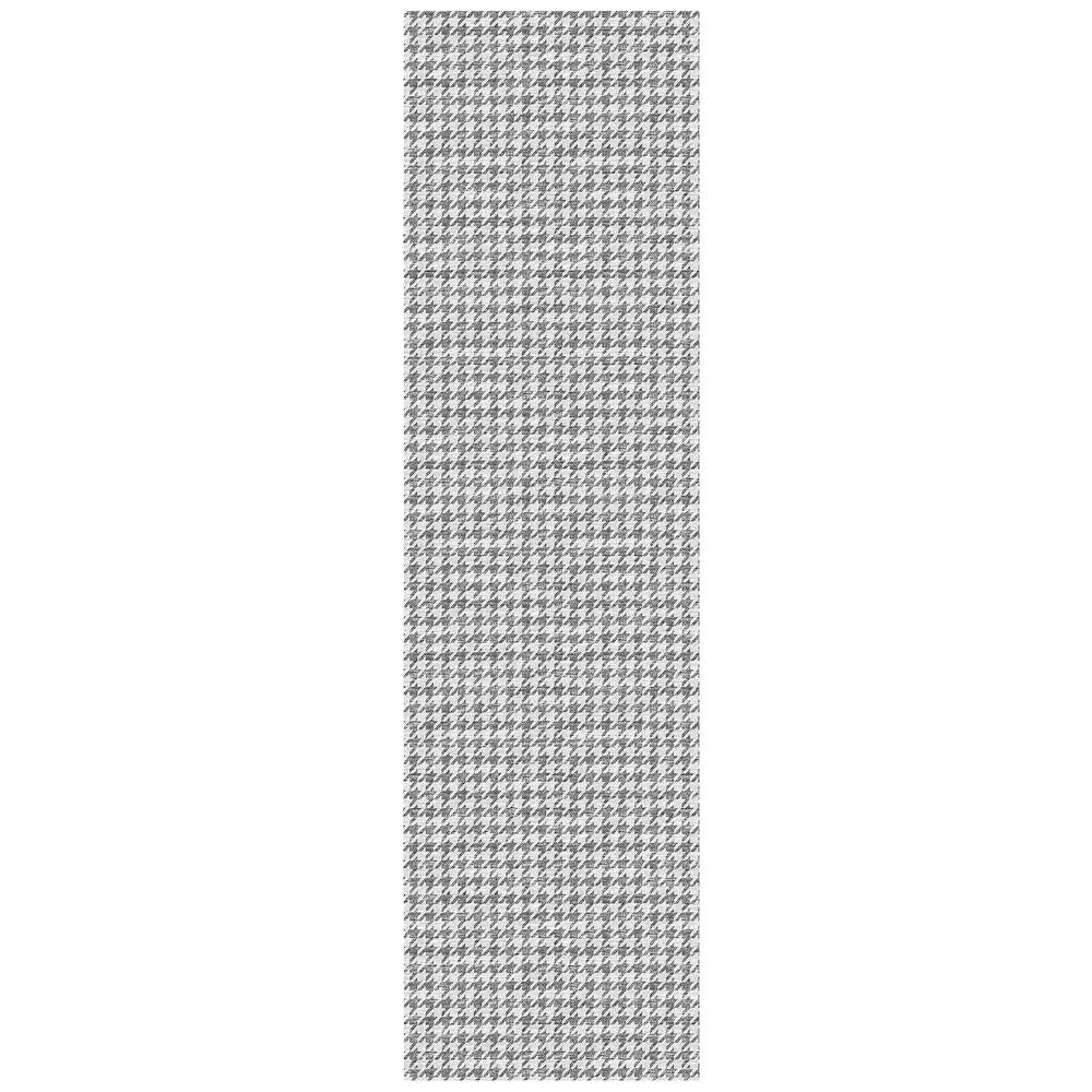 Indoor/Outdoor Hinton HN1 Grey Washable 2'3" x 7'6" Rug