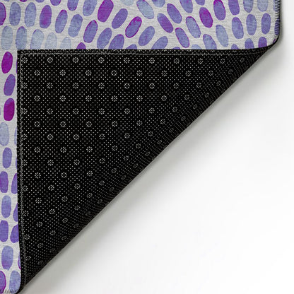 Indoor/Outdoor Surfside ASR37 Purple Washable 2'3" x 7'6" Runner Rug