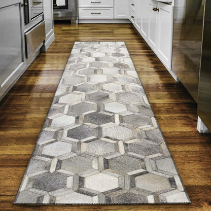 Indoor/Outdoor Durango SS1 Flannel Washable 2'3" x 12' Runner Rug