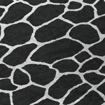 Indoor/Outdoor Mali ML4 Midnight Washable 10' x 10' Round Rug