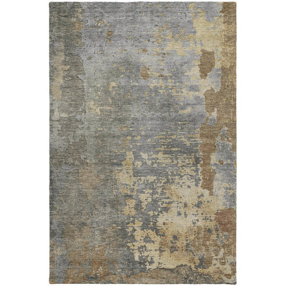 Luxury Washable Indoor/Outdoor Kochi Pewter 5' x 7'6" Rug