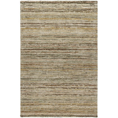 Luxury Washable Indoor/Outdoor Kochi Mocha 5' x 7'6" Rug