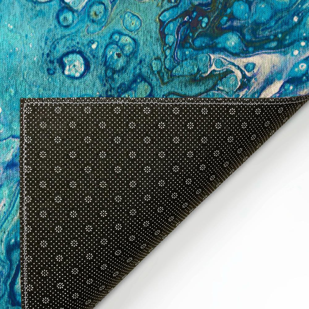 Karina Seaglass Modern Abstract 10' x 14' Area Rug Seaglass AKC34