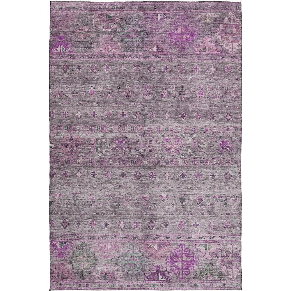 Indoor/Outdoor Karaj Purple 5' x 7'6" Rug