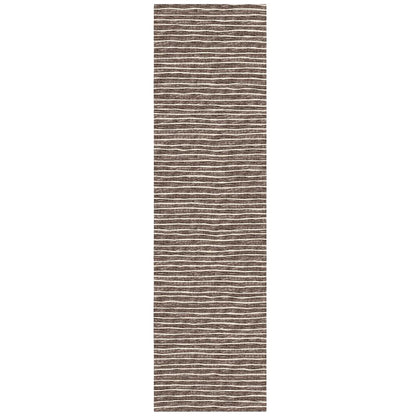 Indoor/Outdoor Laidley LA1 Chocolate Washable 2'3" x 7'6" Rug