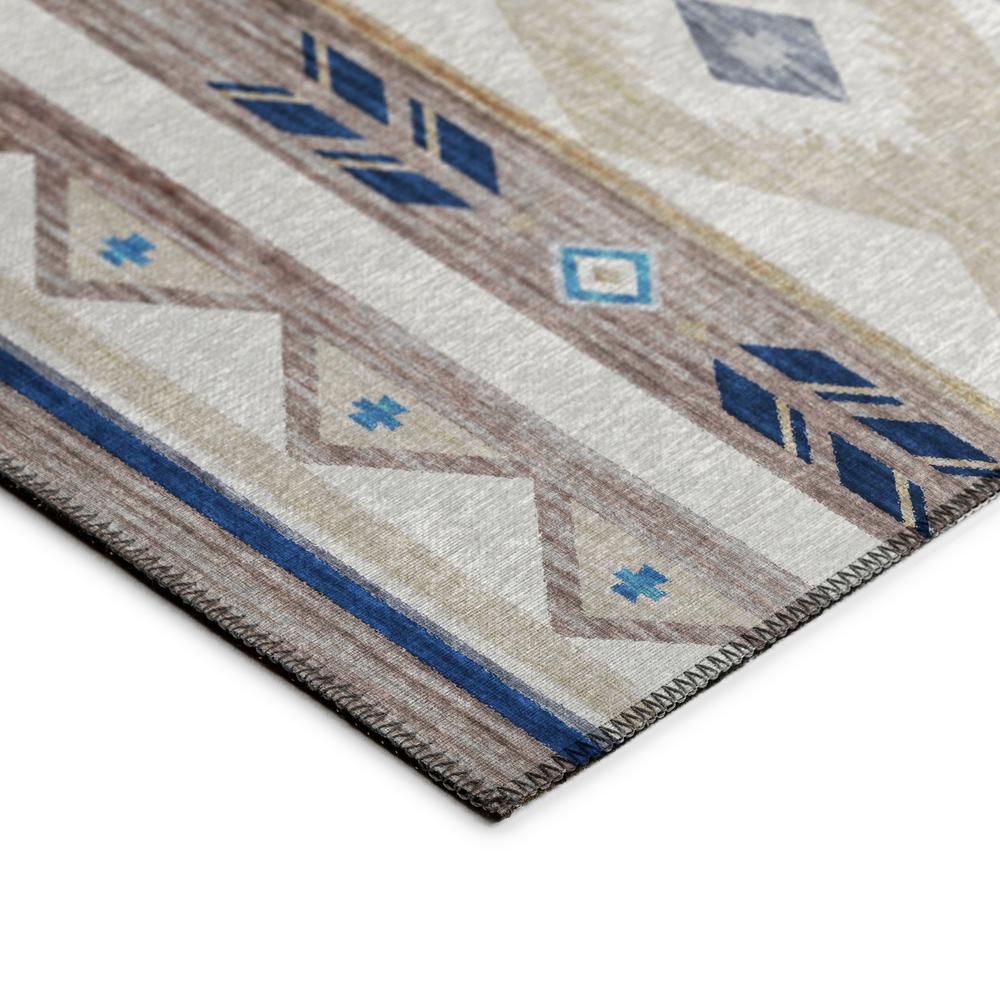 Indoor/Outdoor Phoenix PH3 Ivory Washable 2'3" x 7'6" Runner Rug