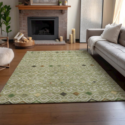 Machine Washable Indoor/Outdoor Neo Sage 5' x 7'6" Rug