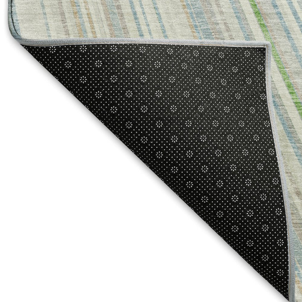 Machine Washable Indoor/Outdoor Neo Ivory 2'6" x 3'10" Rug