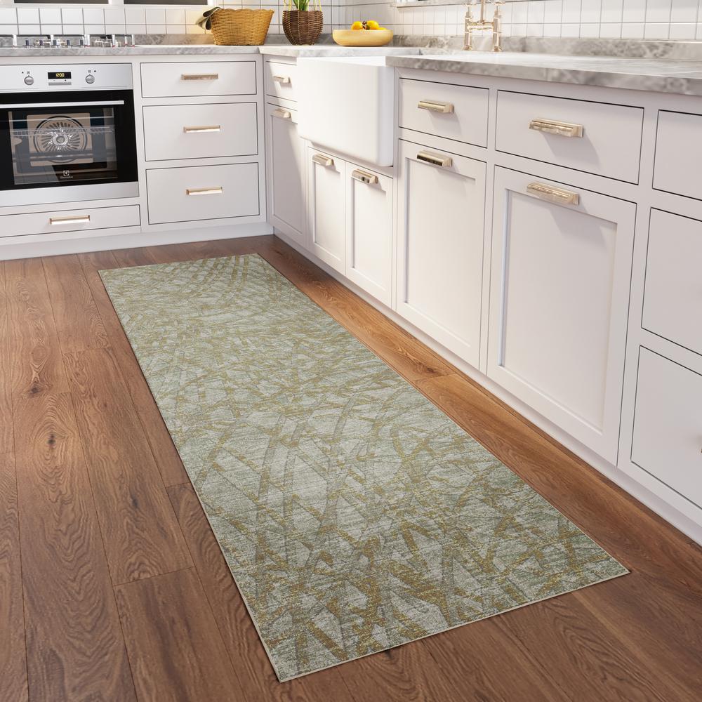 Winslow WL2 Aloe 2'6" x 12' Runner Rug