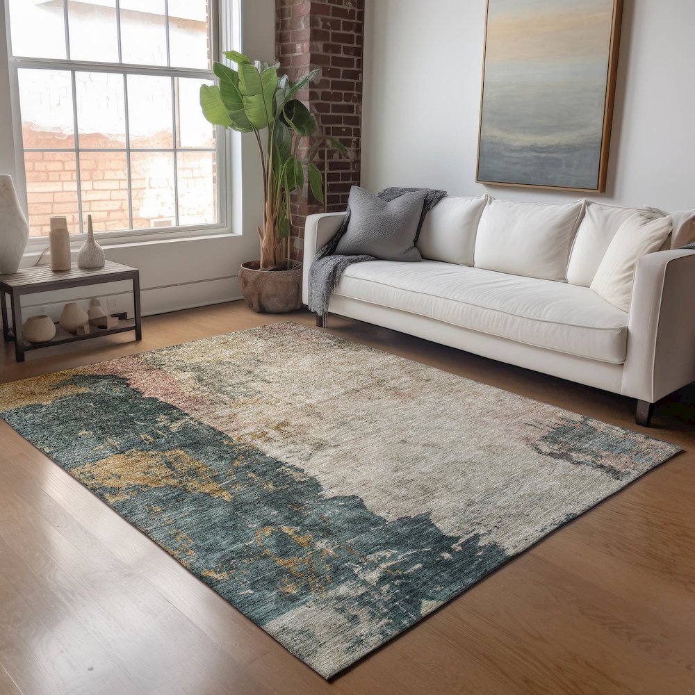 Indoor/Outdoor Nouveau Taupe 5' x 7'6" Rug