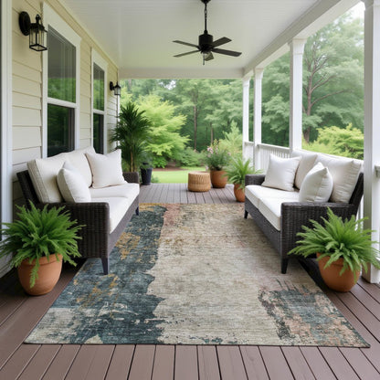 Indoor/Outdoor Nouveau Taupe 5' x 7'6" Rug