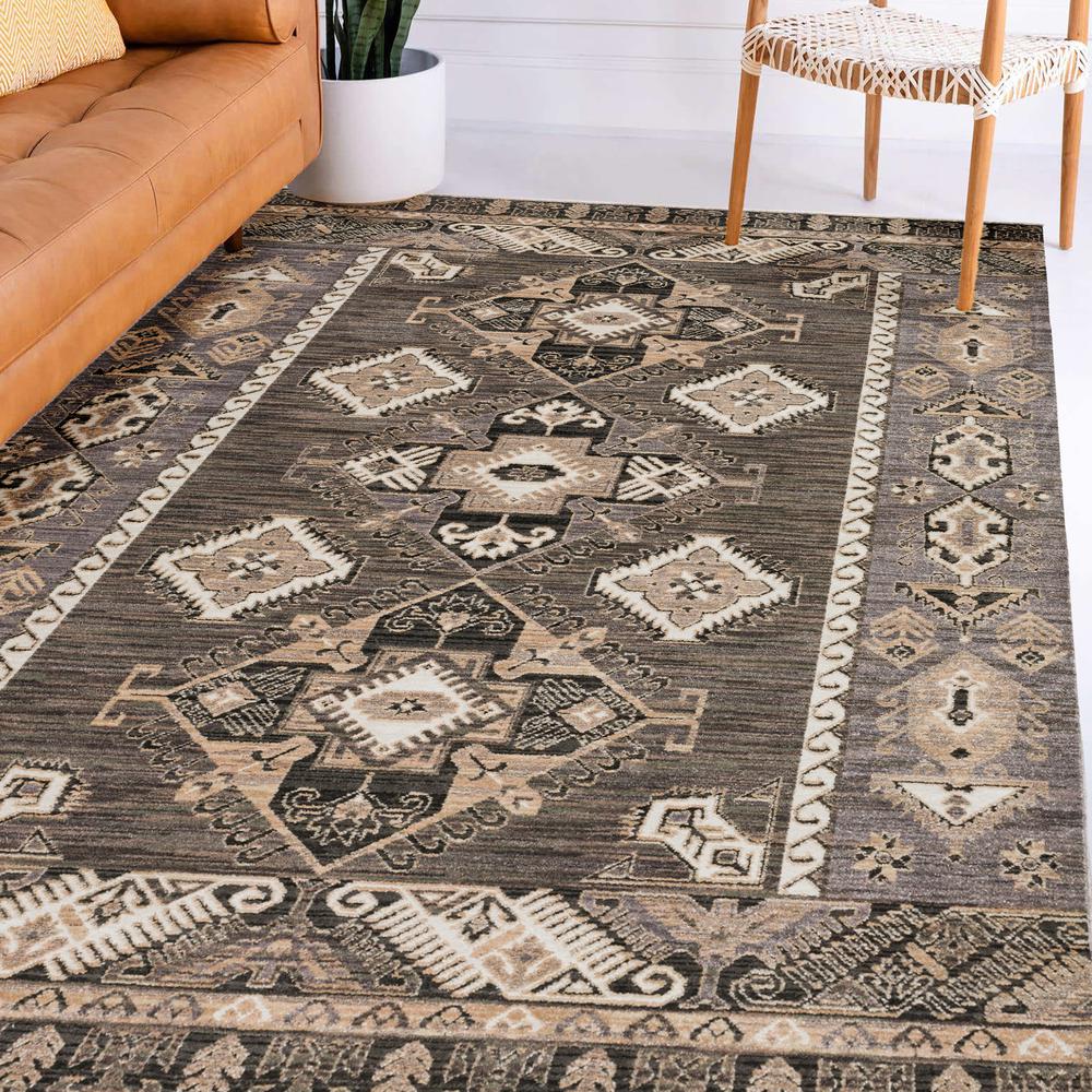 Odessa OD10 Pewter 7'10" x 10' Rug