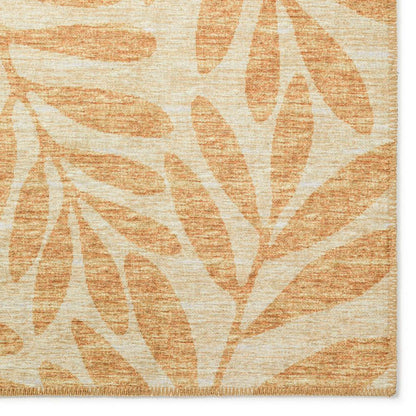 Yuma Gilded Coastal Floral 10' x 14' Area Rug Gilded AYU35