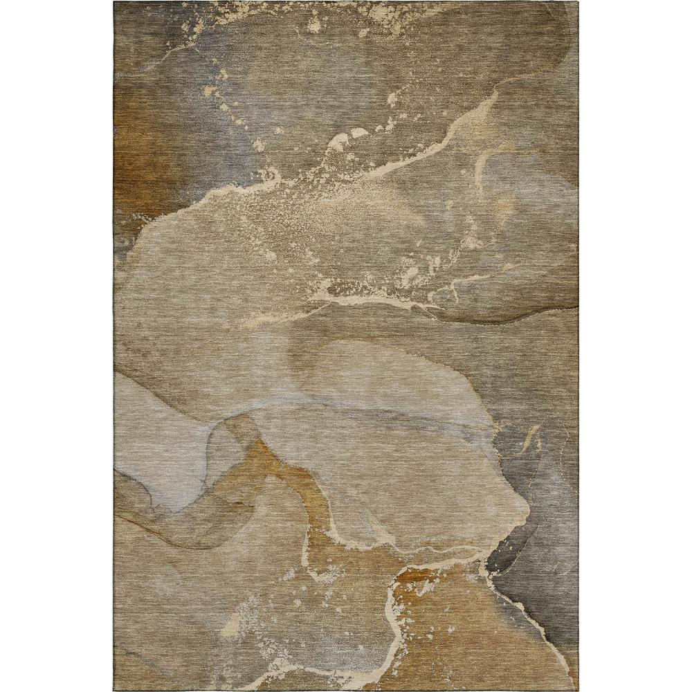 Luxury Washable Odyssey OY10 Chocolate 3' x 5' Rug