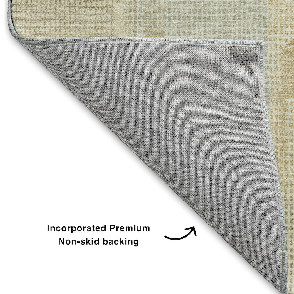 Luxury Washable Indoor/Outdoor Ravenna Beige 2'6" x 3'10" Rug