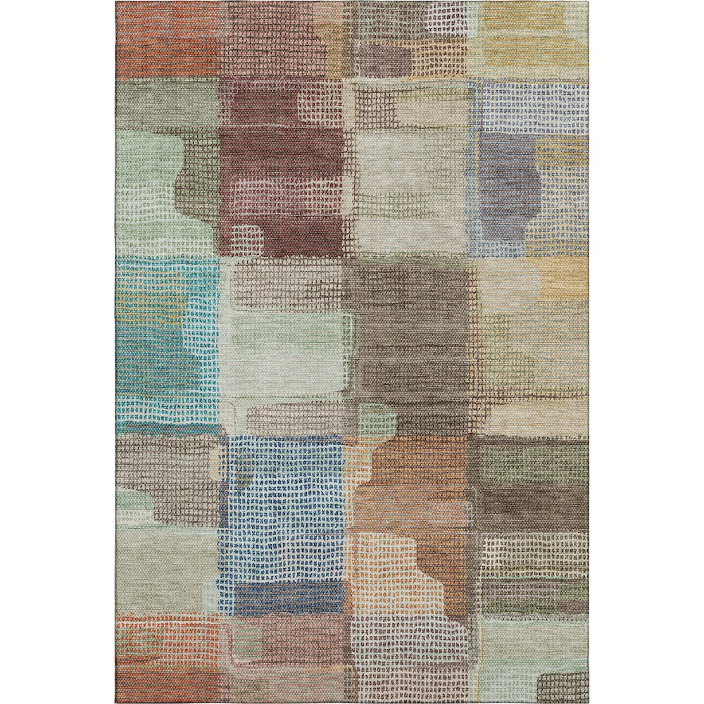 Luxury Washable Indoor/Outdoor Ravenna Putty 5' x 7'6" Rug