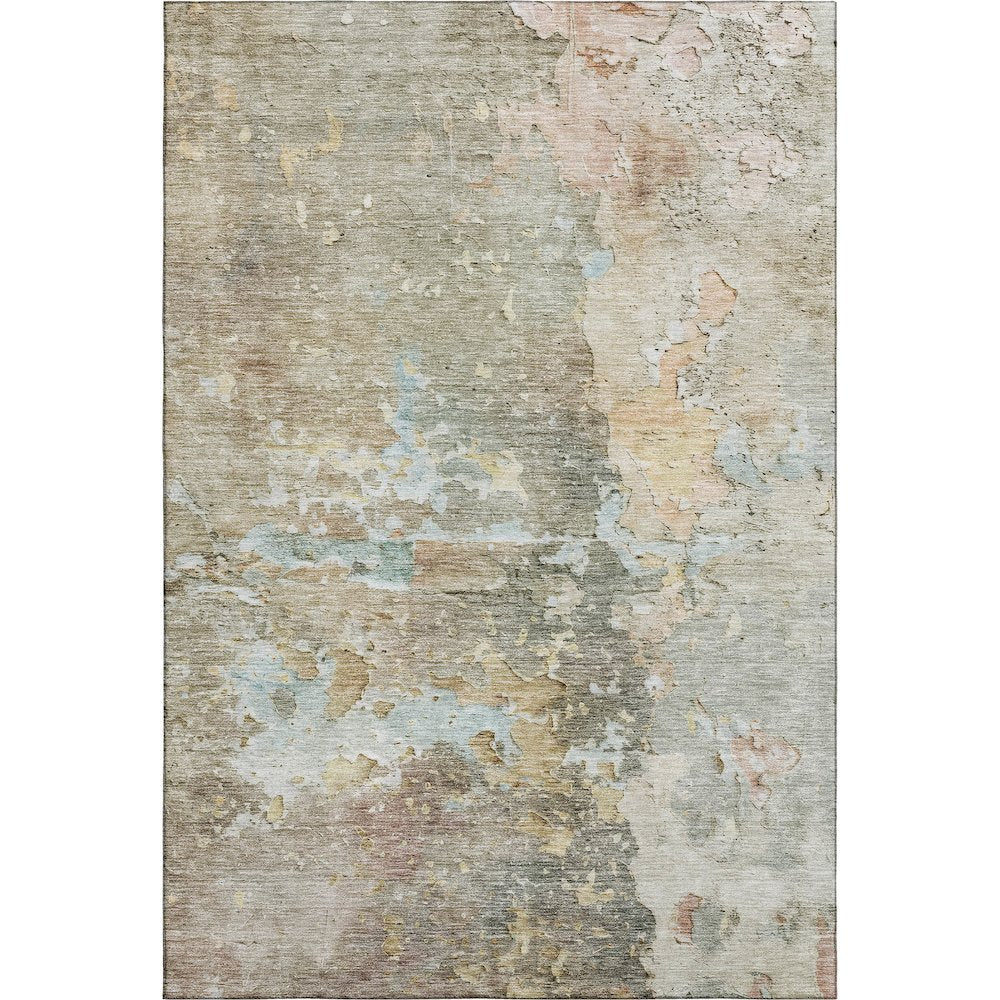 Luxury Washable Indoor/Outdoor Ravenna Brown 5' x 7'6" Rug