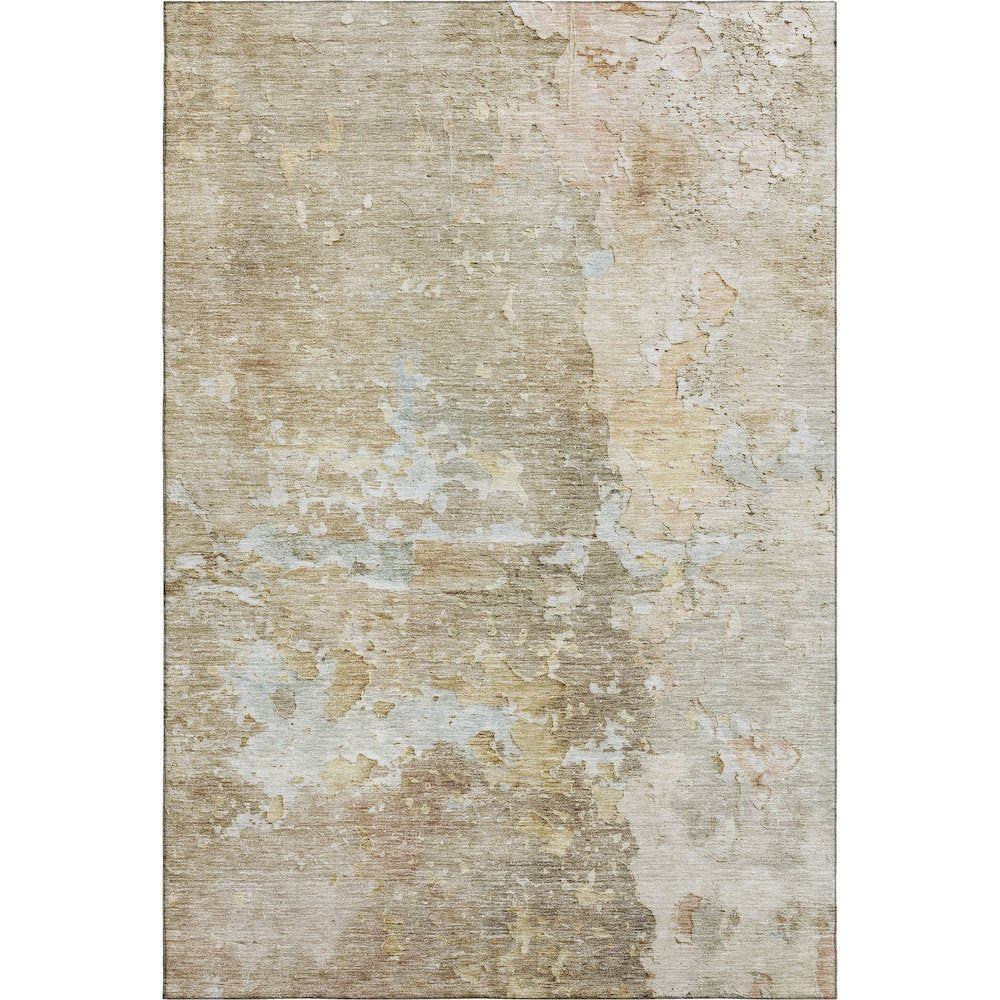 Luxury Washable Indoor/Outdoor Ravenna Khaki 5' x 7'6" Rug